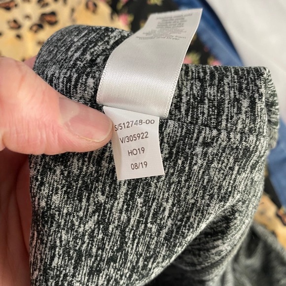 Athleta Exhale Stash Pocket Heel Tight In Softluxe Dark Heathered Gray Size 1X - Picture 4 of 10